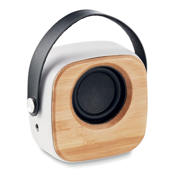 OHIO SOUND - Haut-parleur 3W façade bambou thumb