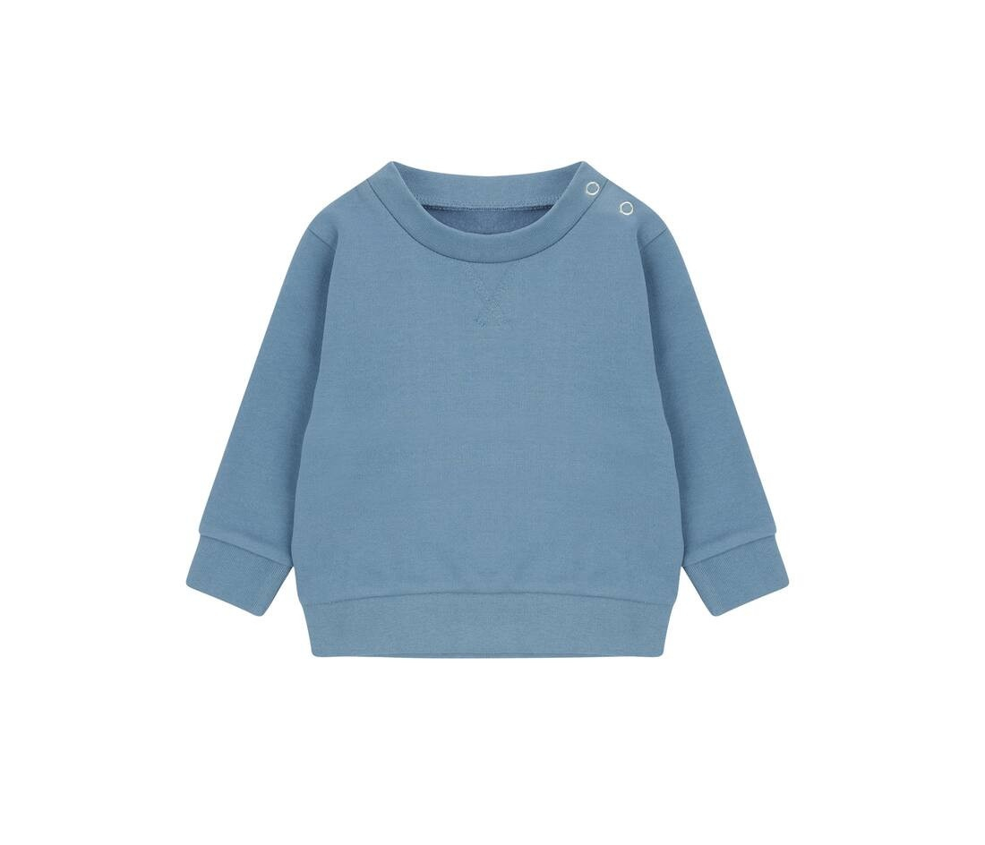 Sweatshirt en coton régénéré et en polyester recyclé