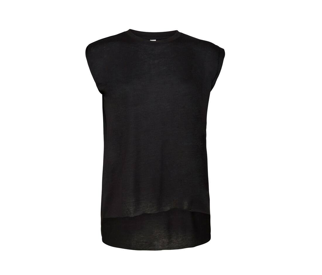 Tee-shirt femme manches roulées