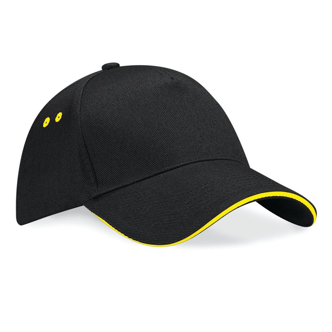 Casquette 5 panneaux bicolore