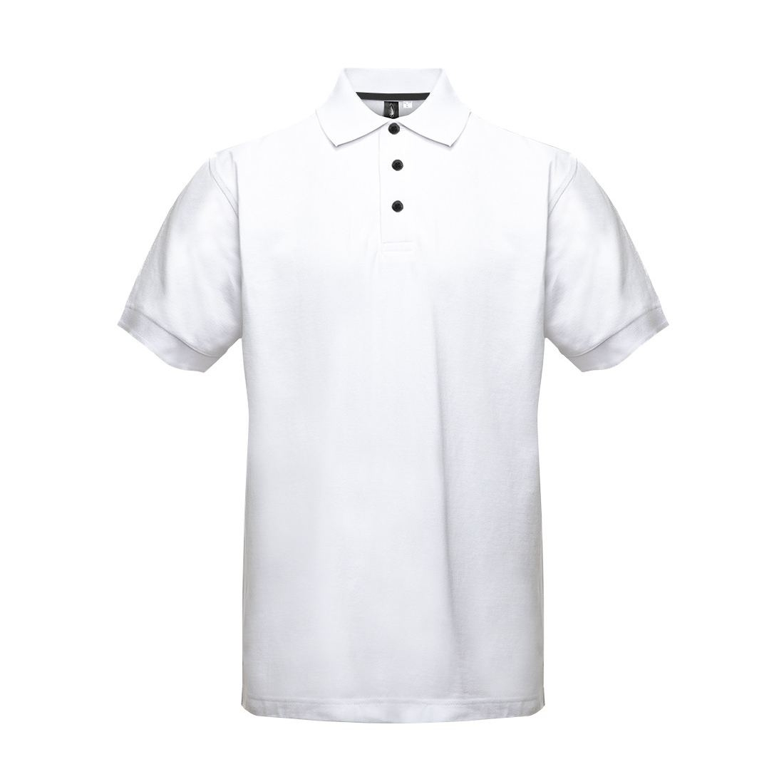 Polo avec boutons contrastés