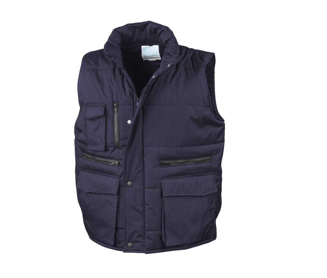 Bodywarmer multi-poches ripstop