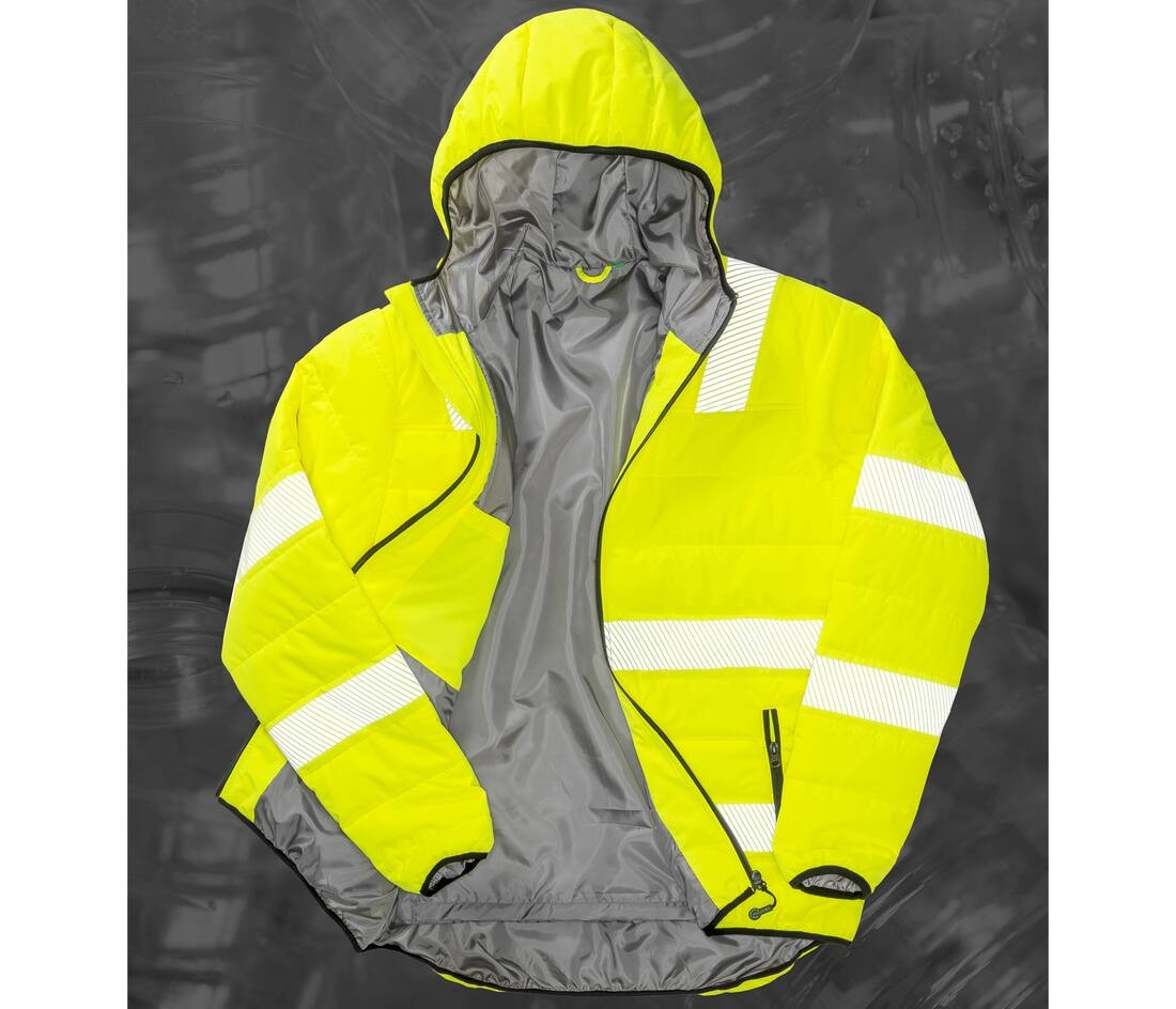 Veste haute visibilité en polyester recyclé
