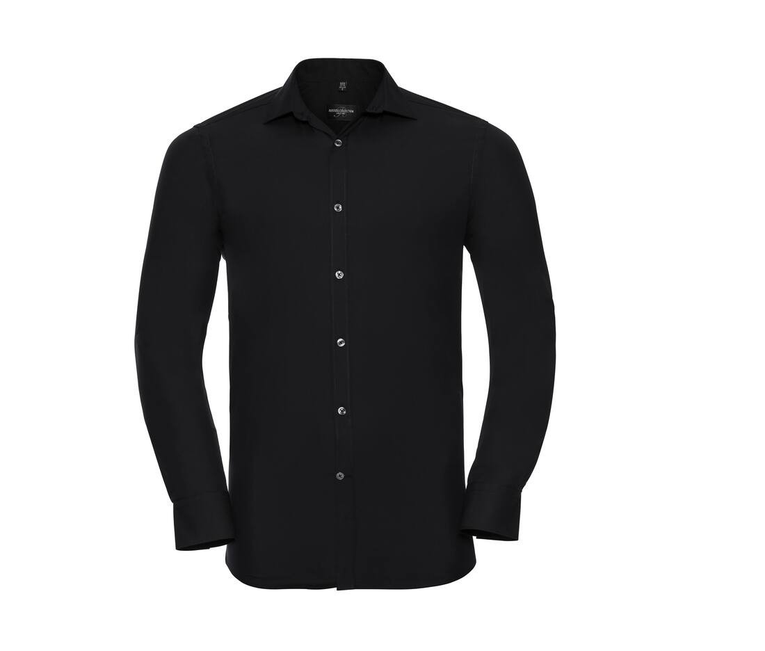 Men's long sleeve fitted ultimate stretch shirt