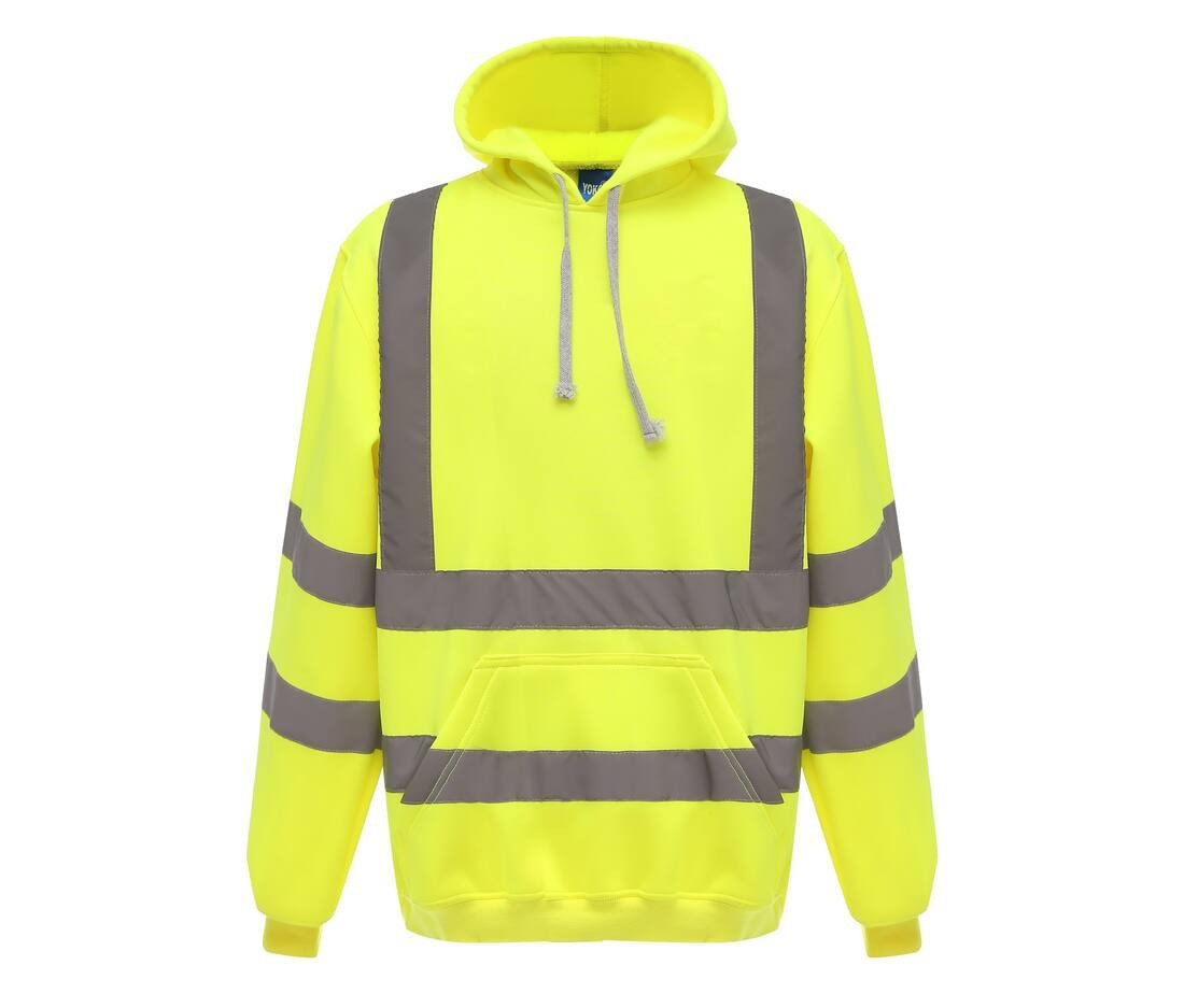 Sweat capuche haute visibilité