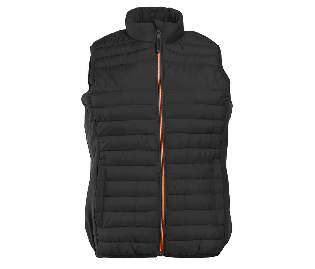 Bodywarmer bi-matière femme