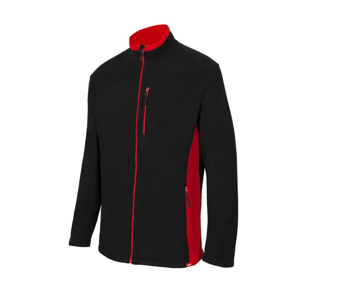 Veste polaire bicolore