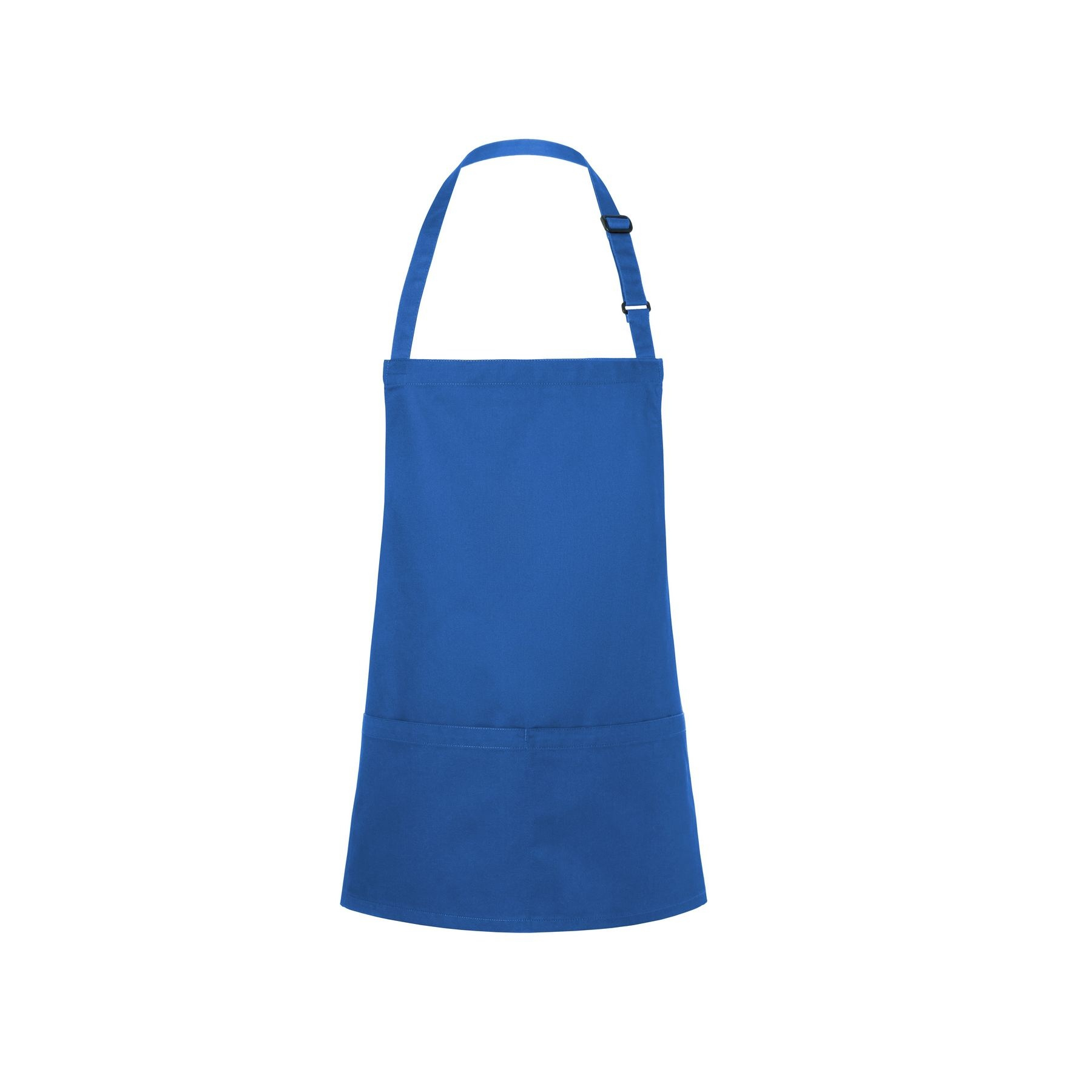 Tablier à bavette court avec boucle et poche