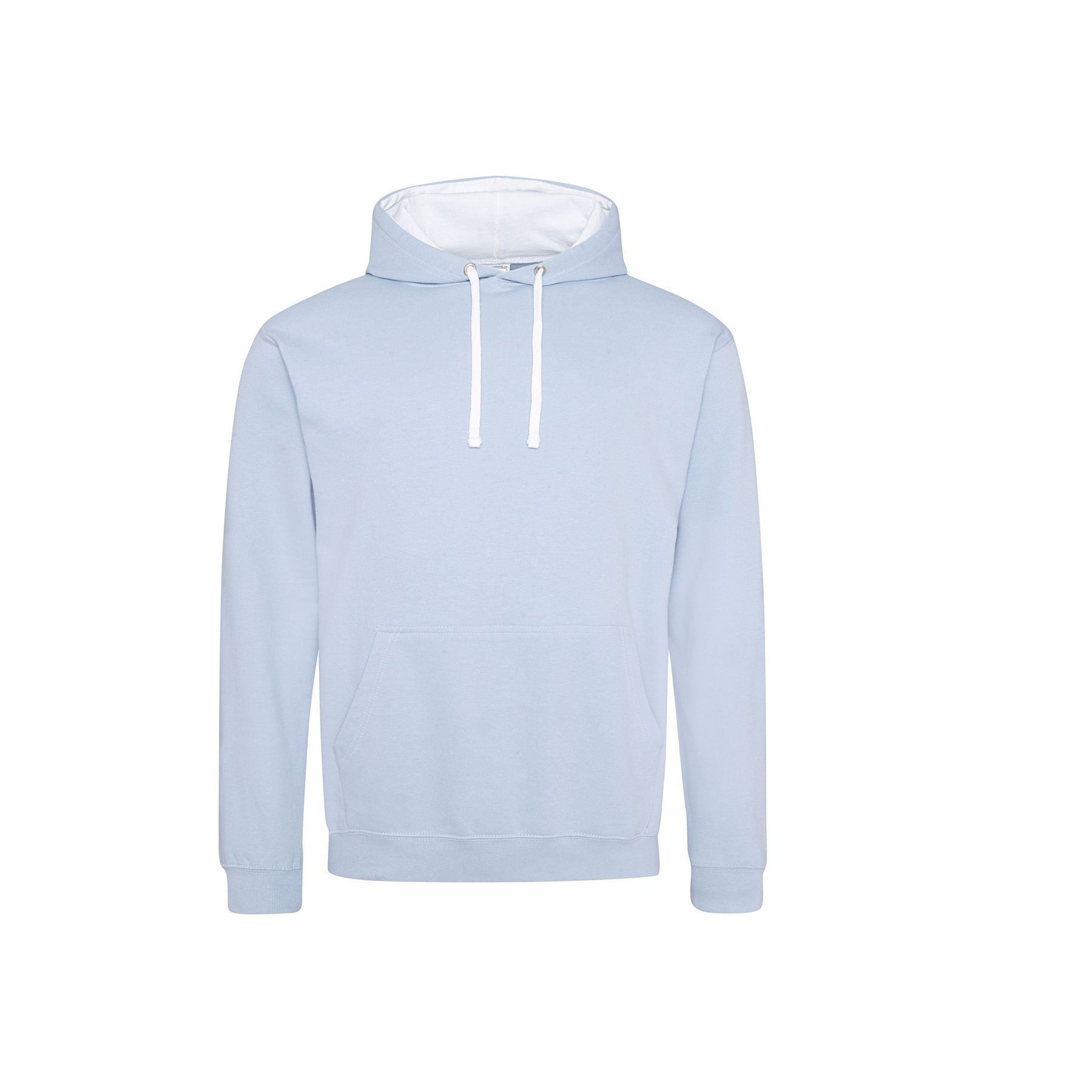 Sweat capuche contrastée