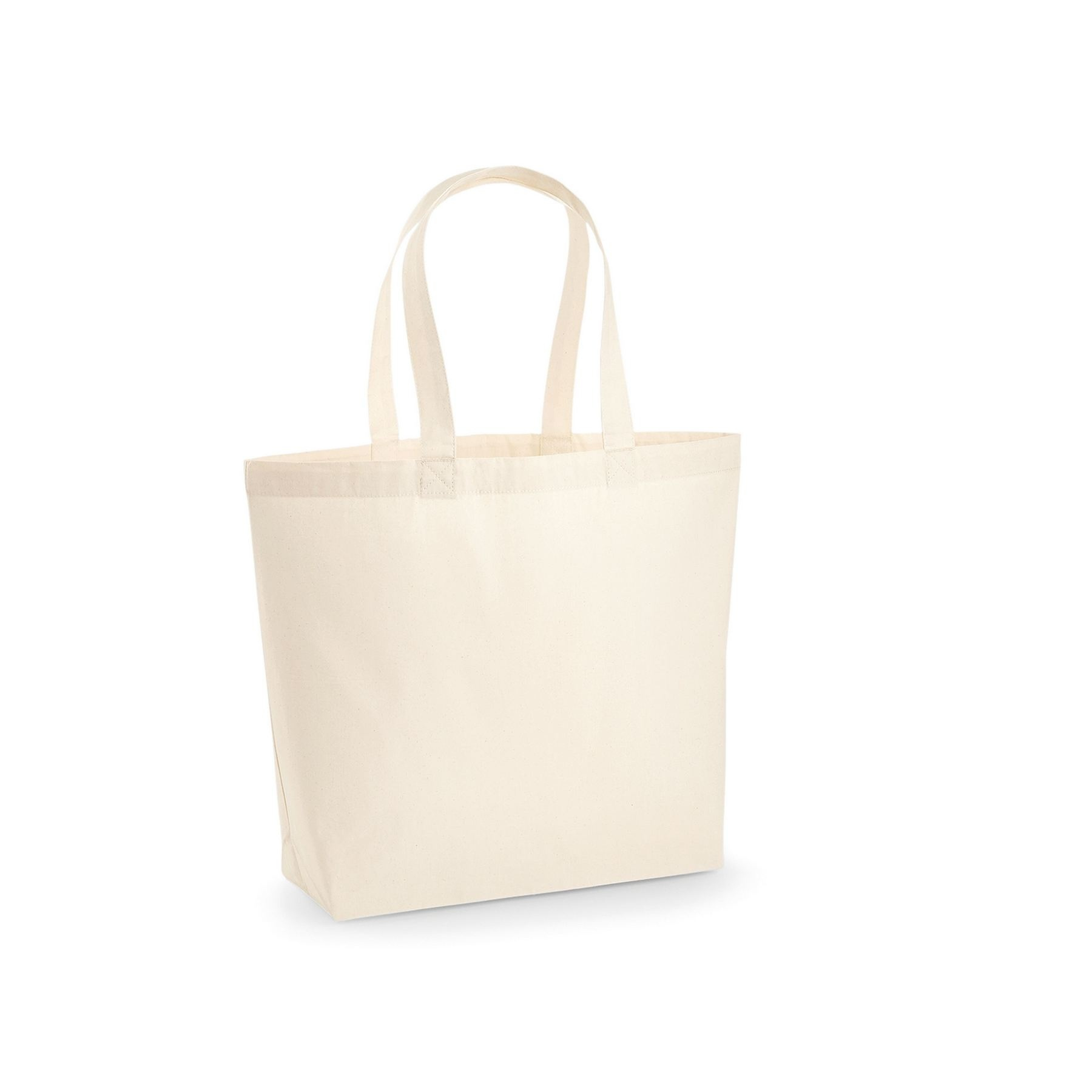 Sac shopping grand volume coton