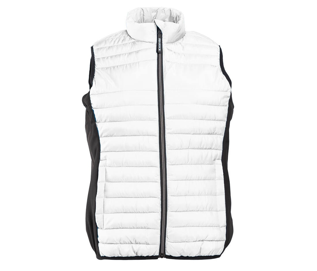 Bodywarmer bi-matière femme