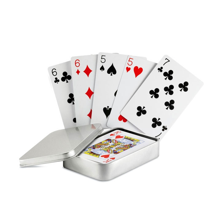 AMIGO - Cartes à jouer boîte étain thumb