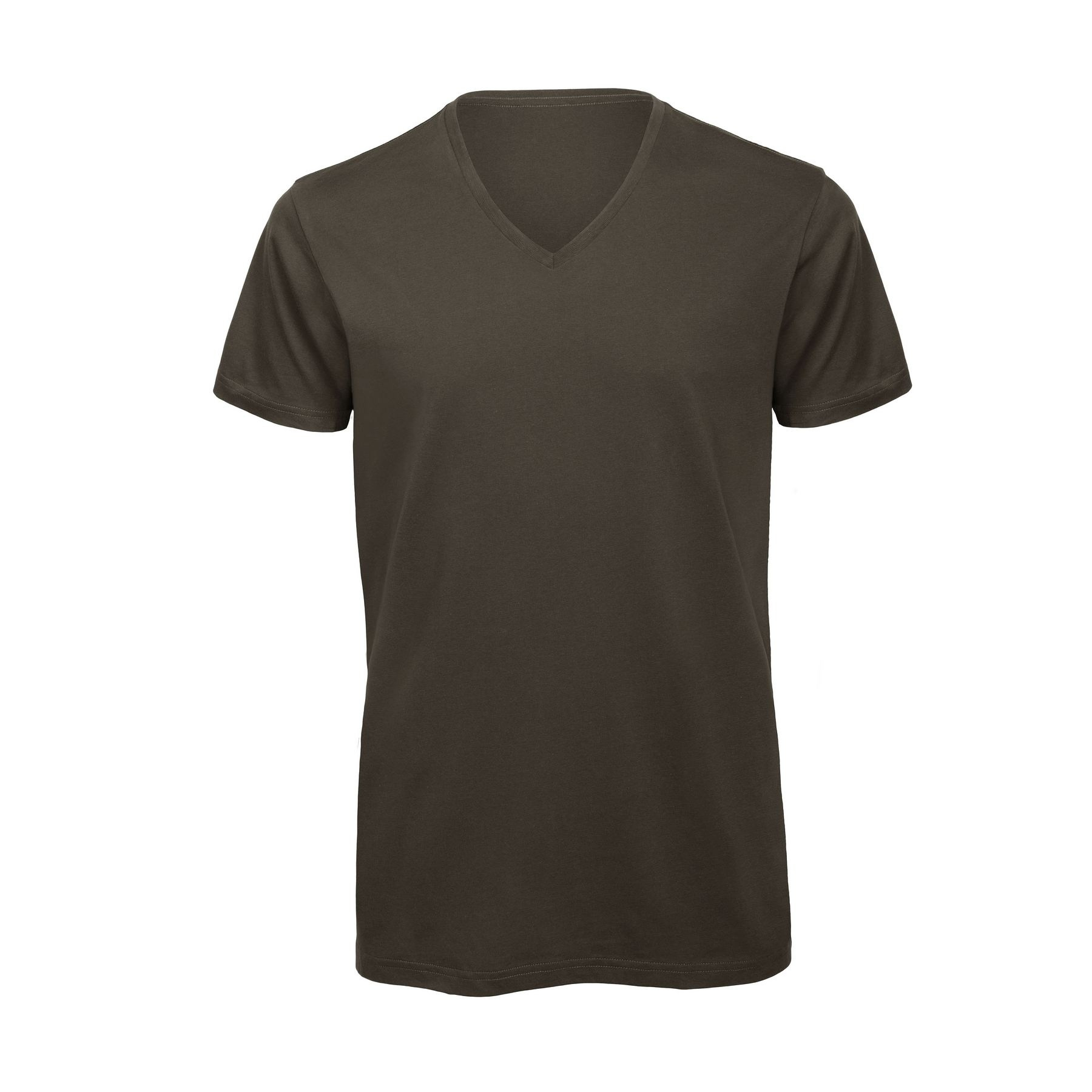 Tee-shirt homme col v en coton bio