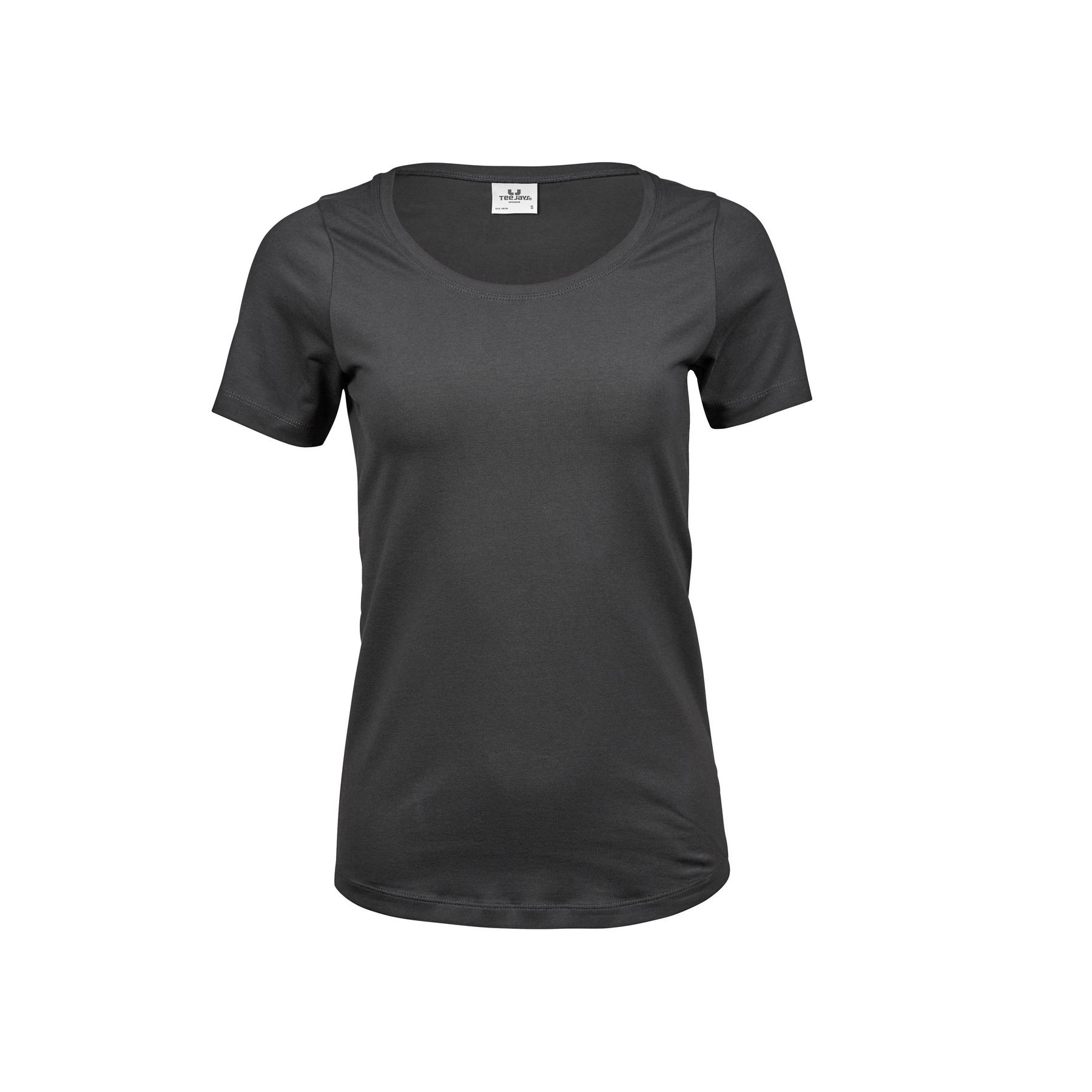 Tee-shirt stretch col rond