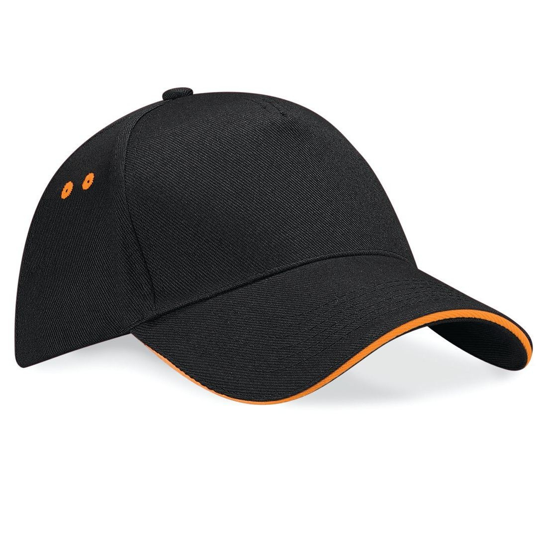 Casquette 5 panneaux bicolore