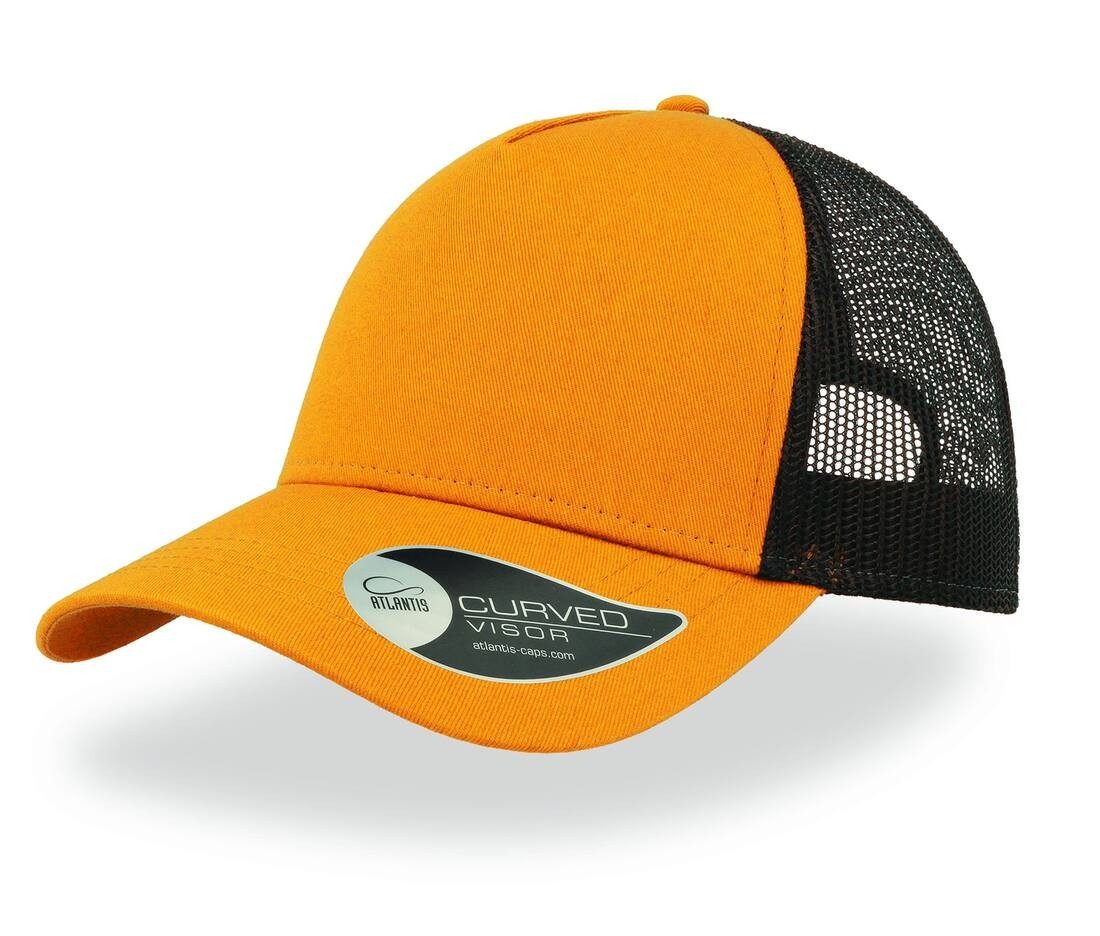 Casquette 5 pans style trucker en coton