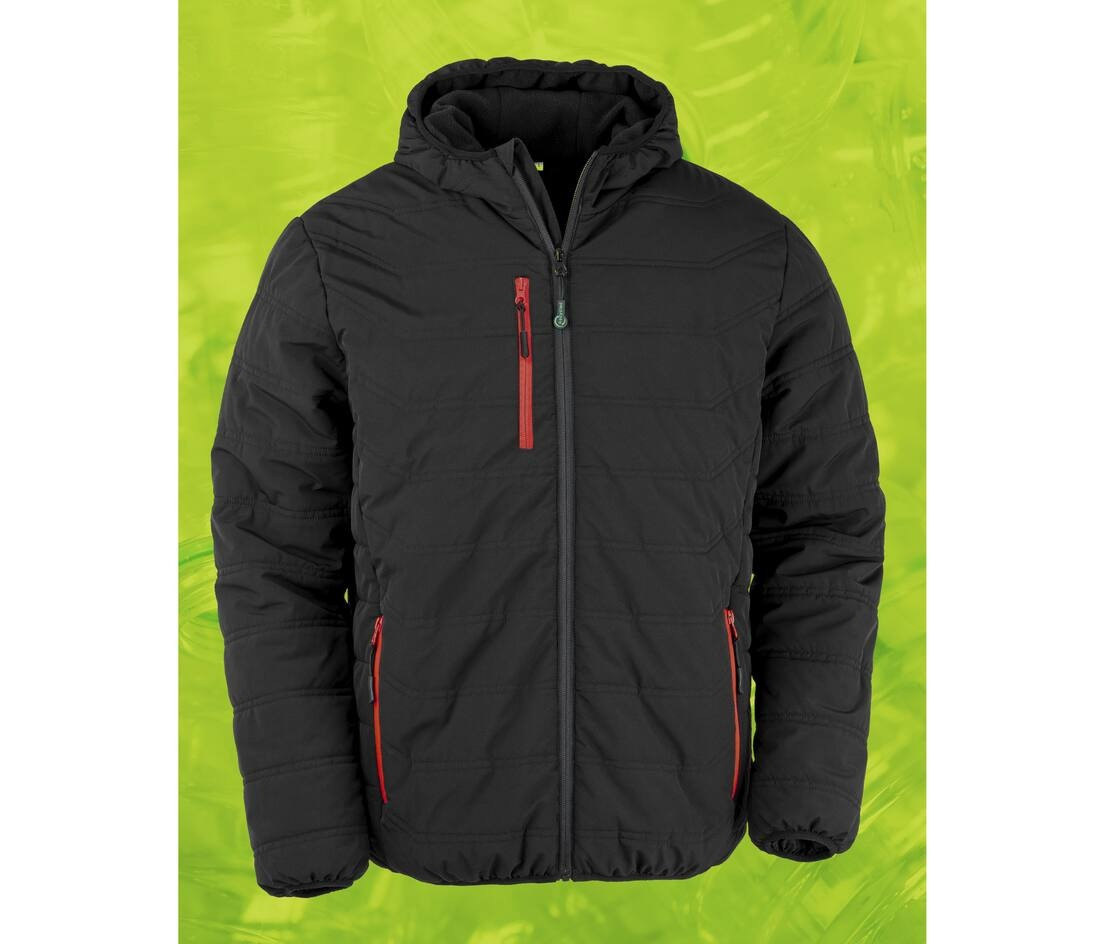 Veste matelassée d'hiver tendance et recyclée