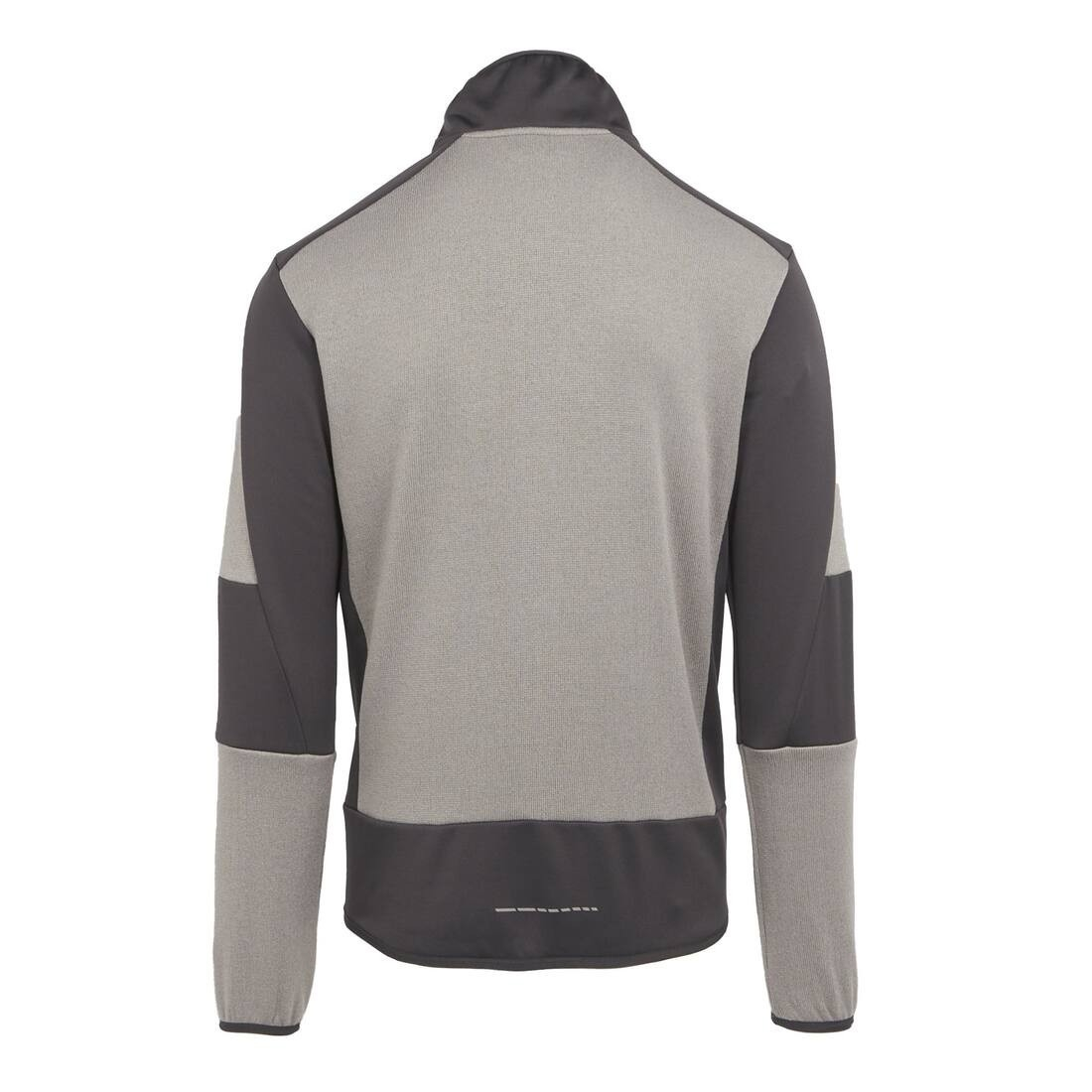 Polaire chinée effet tricot