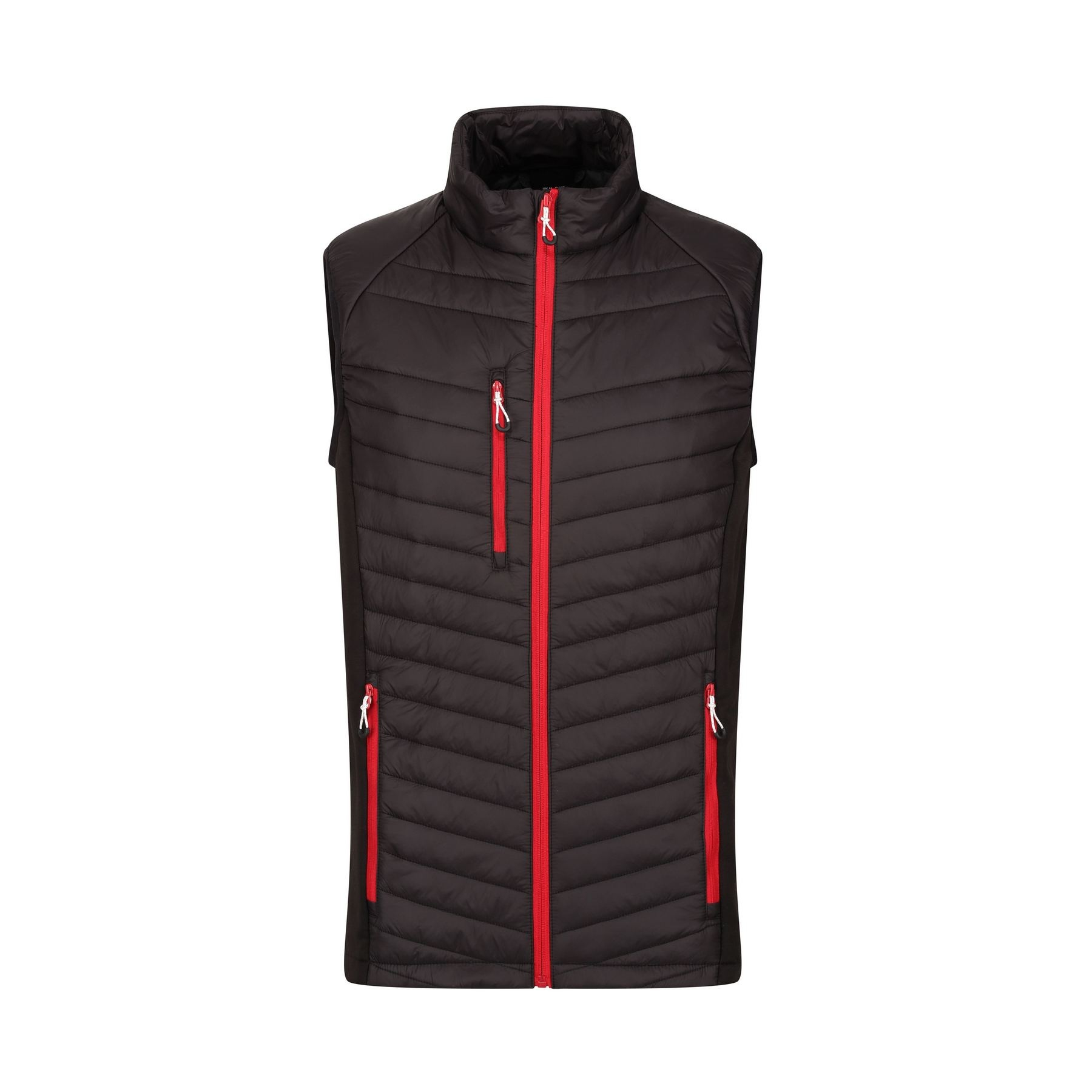Bodywarmer bi-matière homme