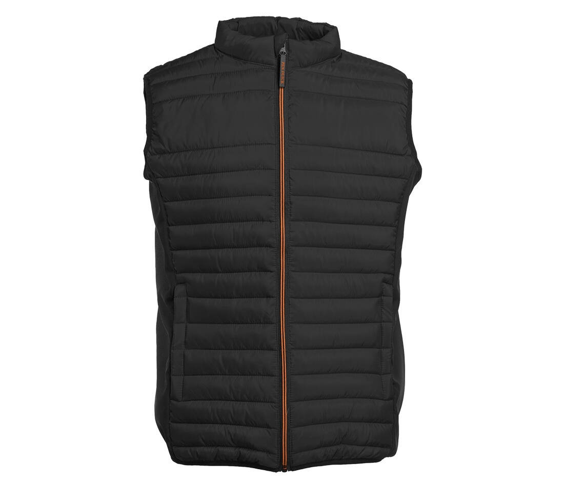 Bodywarmer bi-matière homme