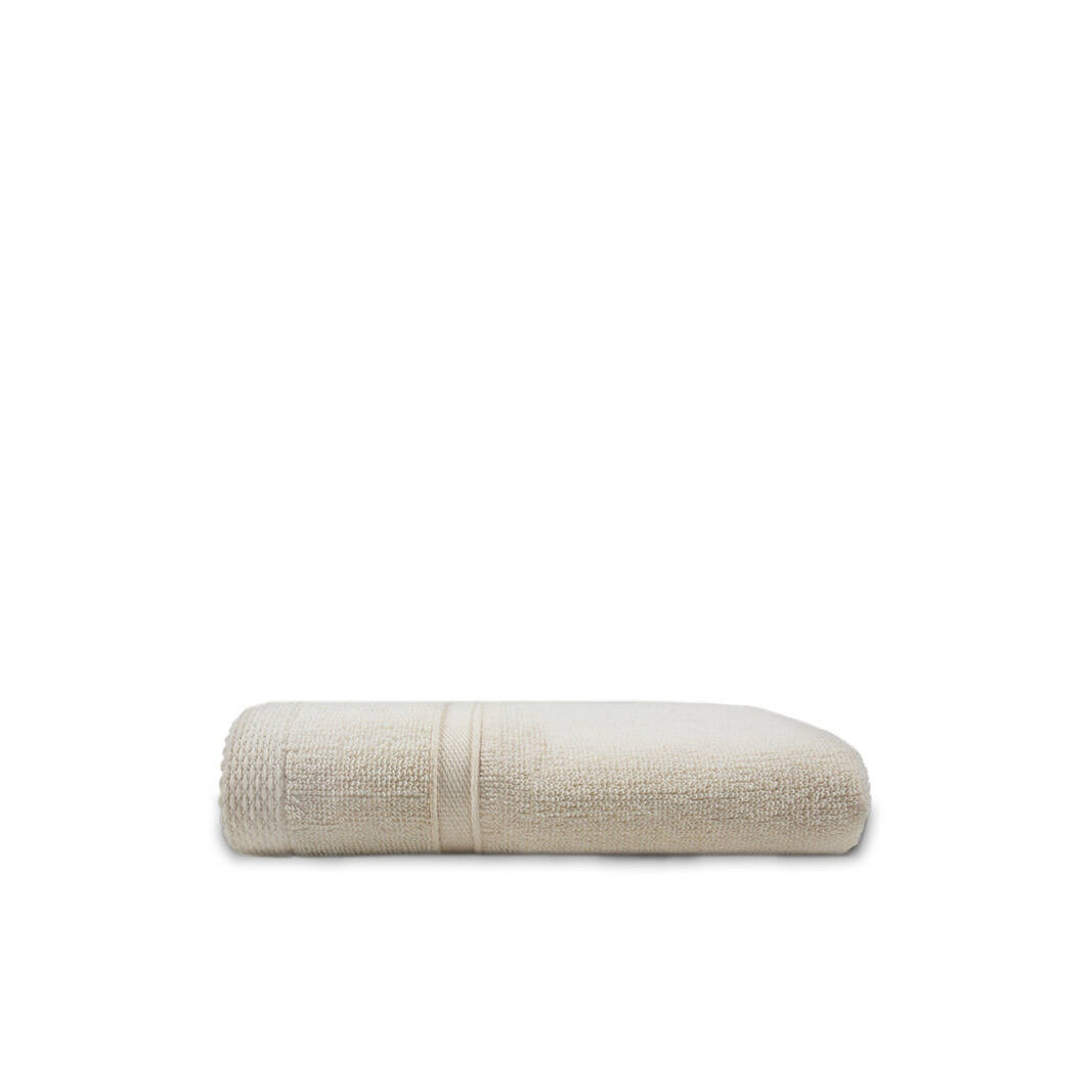 Serviette de toilette en coton et polyester recyclé