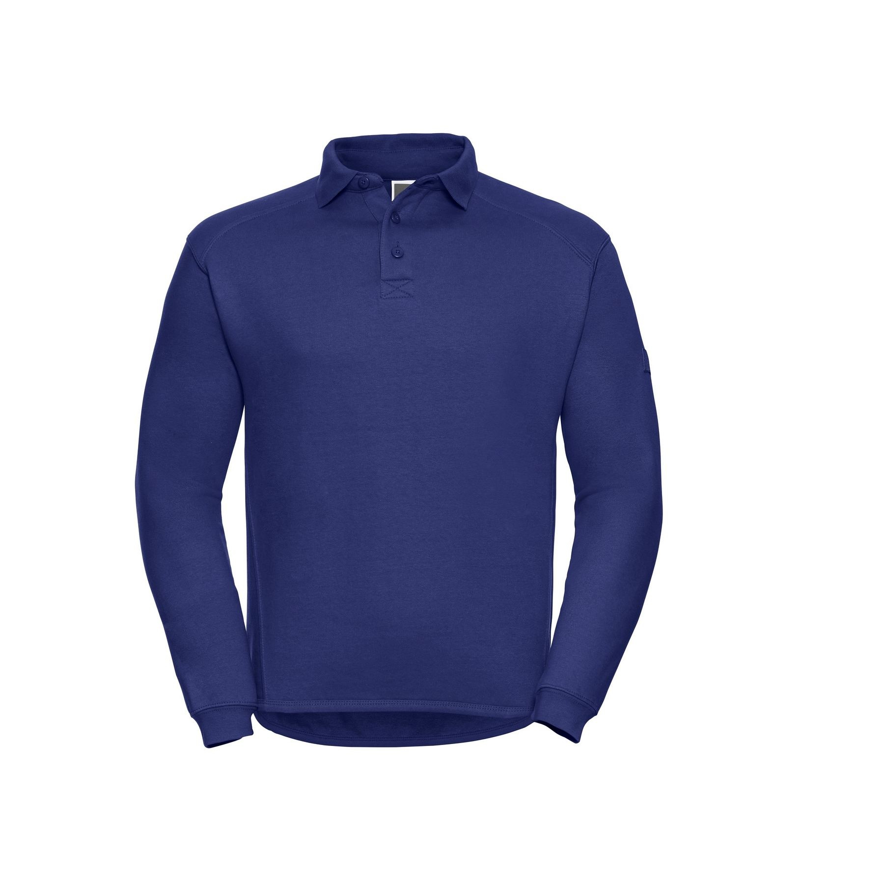 Sweat col polo lavable à 60°