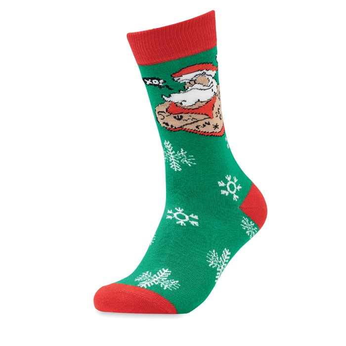 JOYFUL L - Chaussettes de Noël Taille L thumb