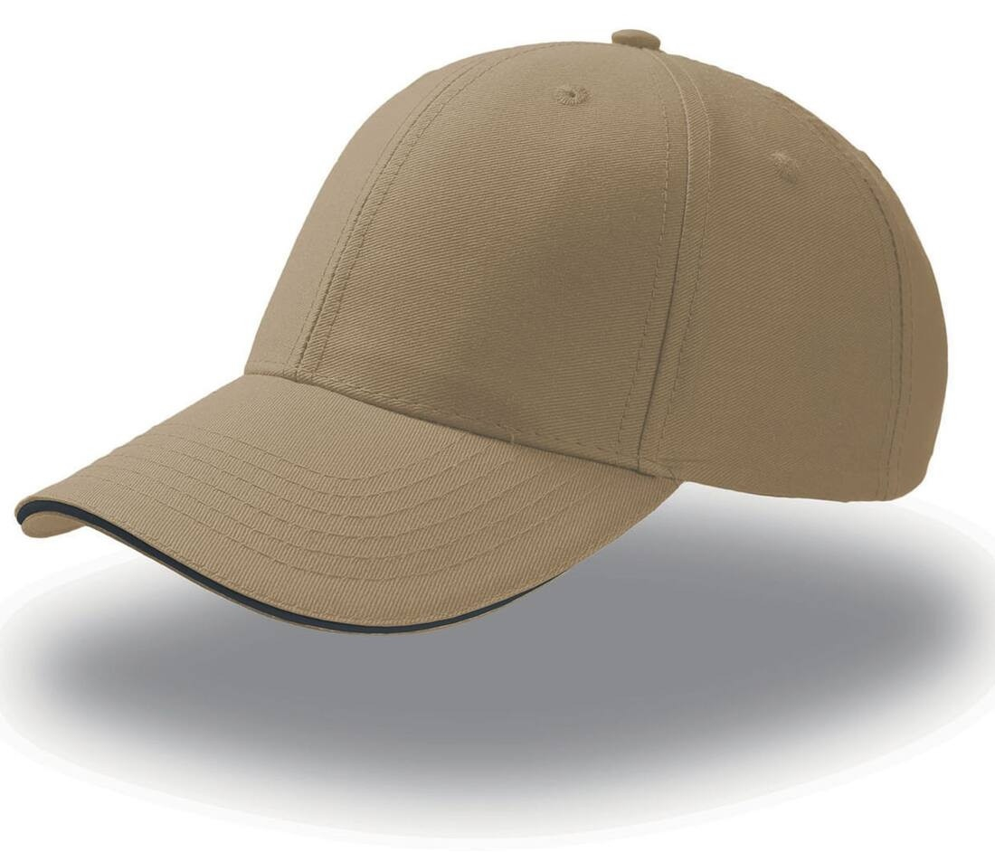 Casquette 6 pans visière sandwich