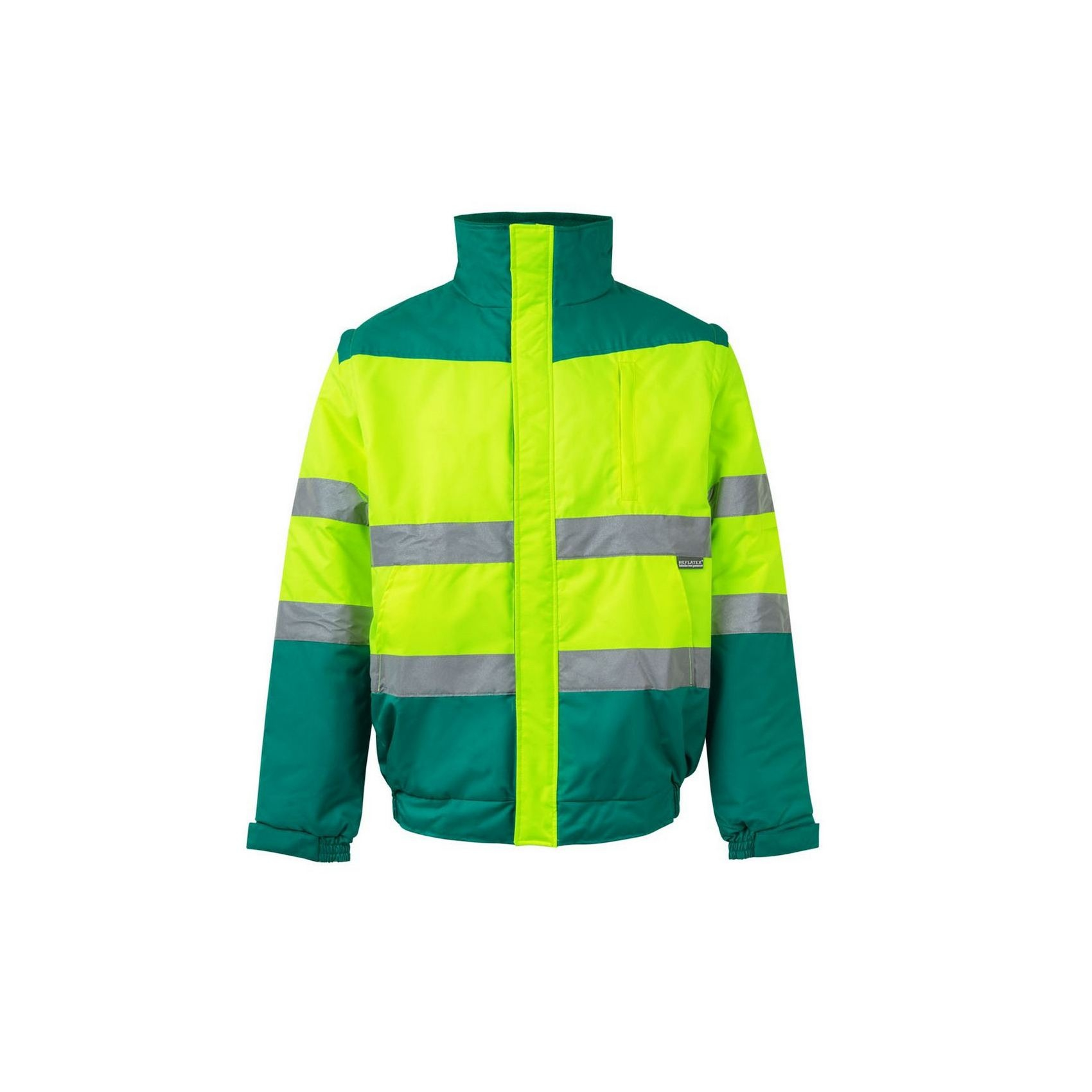 Blouson matelassé 2 en 1 haute visibilité