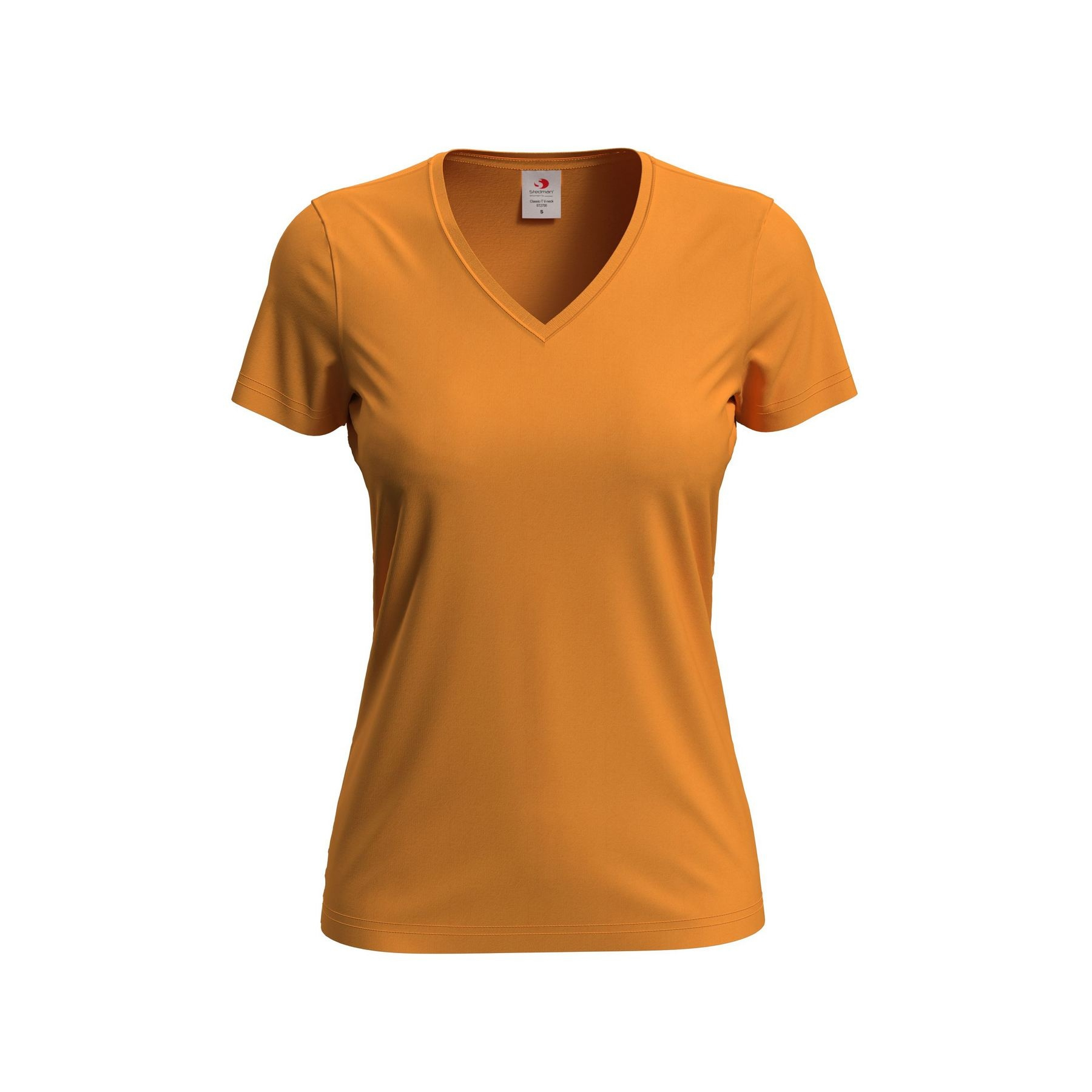 Tee-shirt femme col v