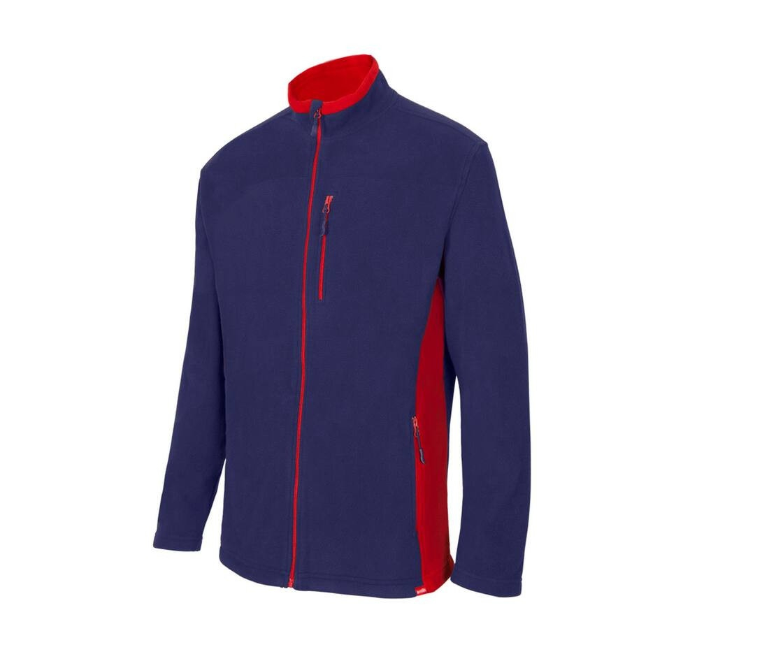 Veste polaire bicolore