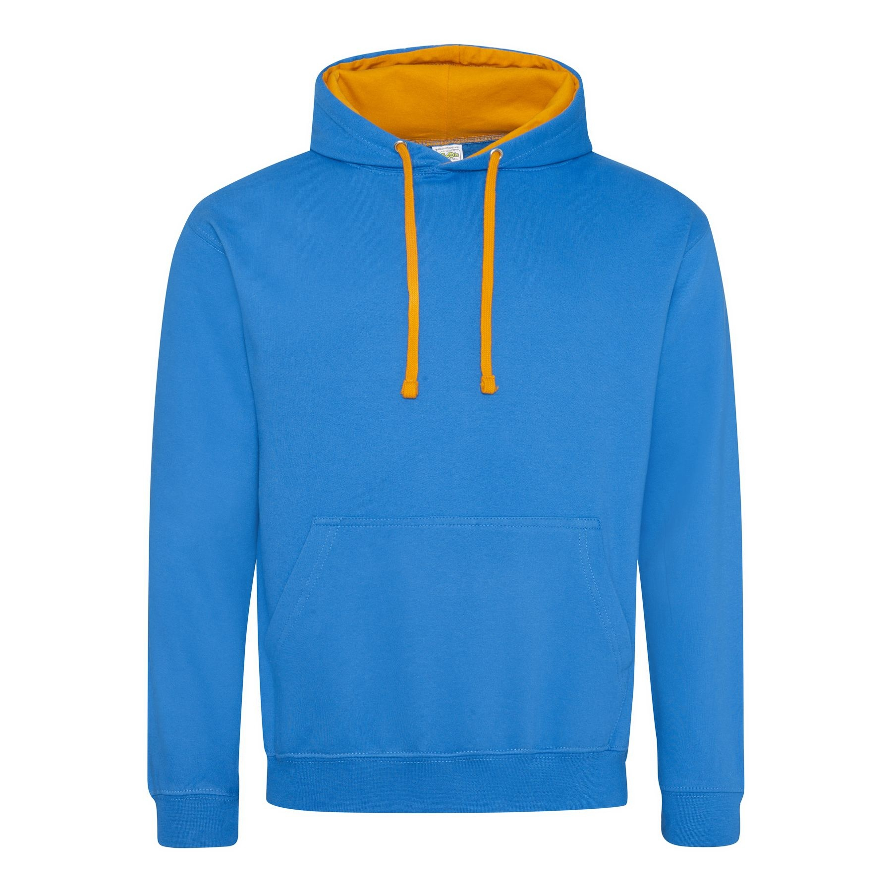 Sweat capuche contrastée