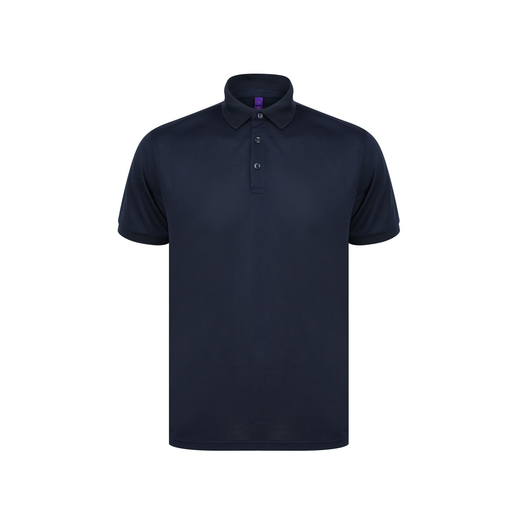 Polo homme en polyester recyclé