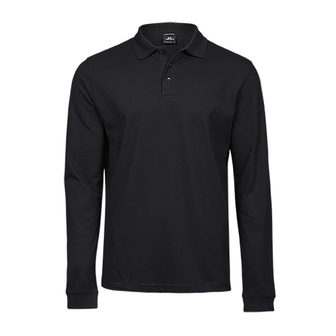 Polo stretch manches longues homme