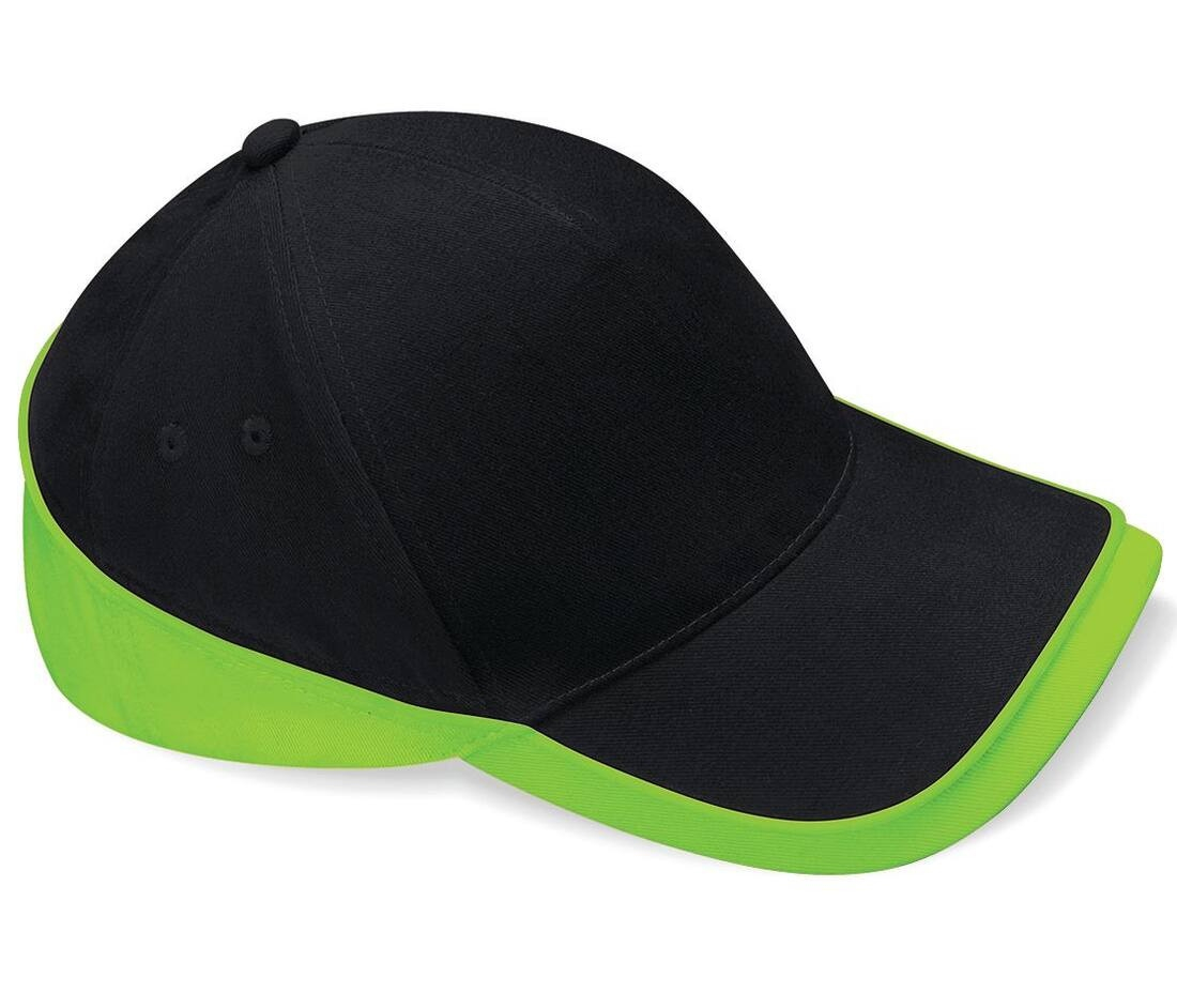 Casquette bicolore 5 pans