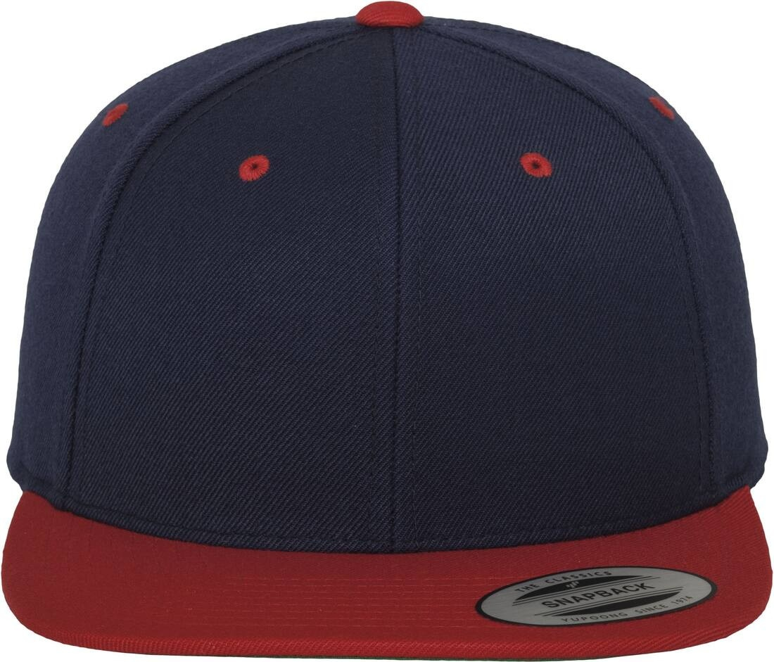 Casquette snapback bicolore