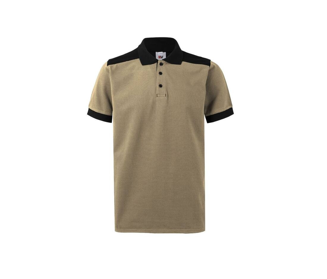 Polo stretch bicolore