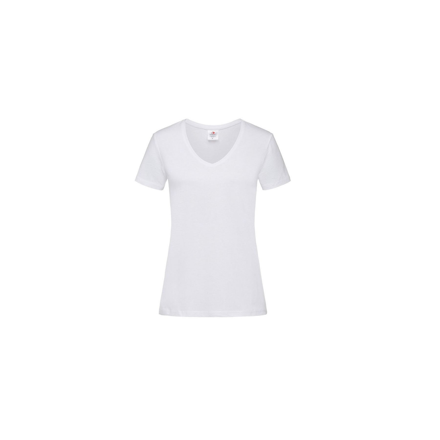 Tee-shirt femme col v