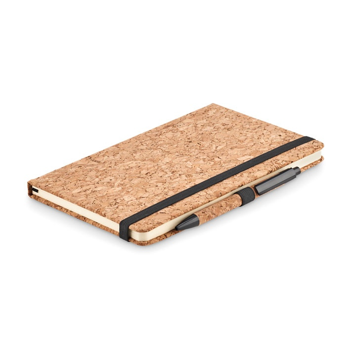 SUBER SET - Carnet A5 & stylo en liège thumb
