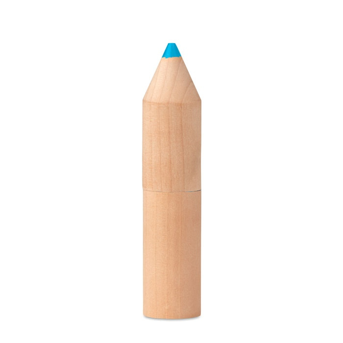 PETIT COLORET - 6 crayons dans un étui en bois thumb