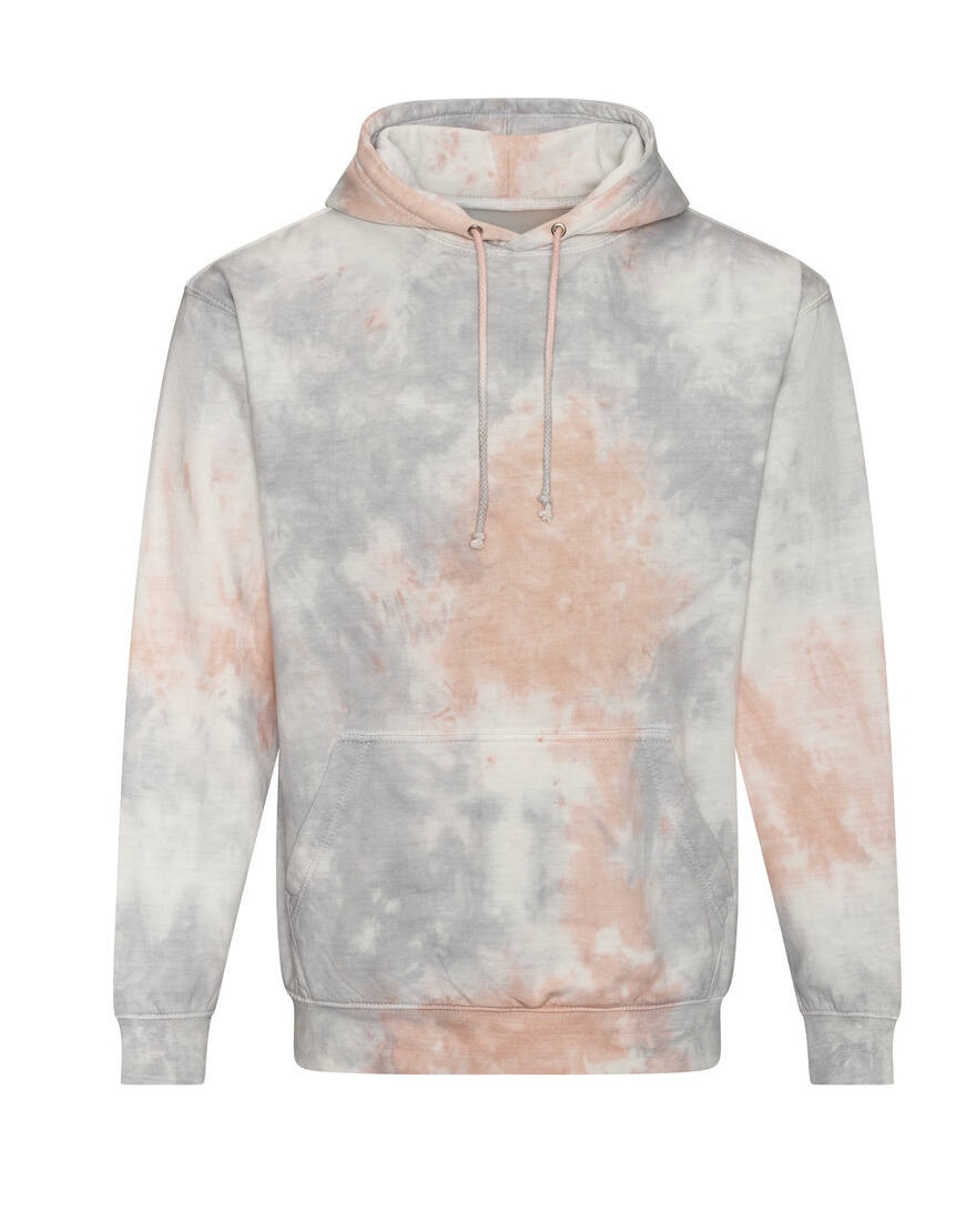 Sweat à capuche tie-dye