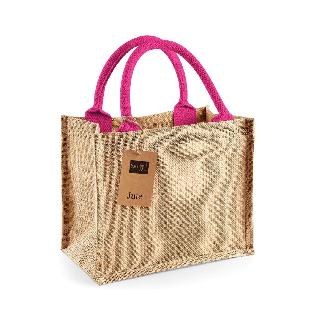 Petit sac en toile de jute