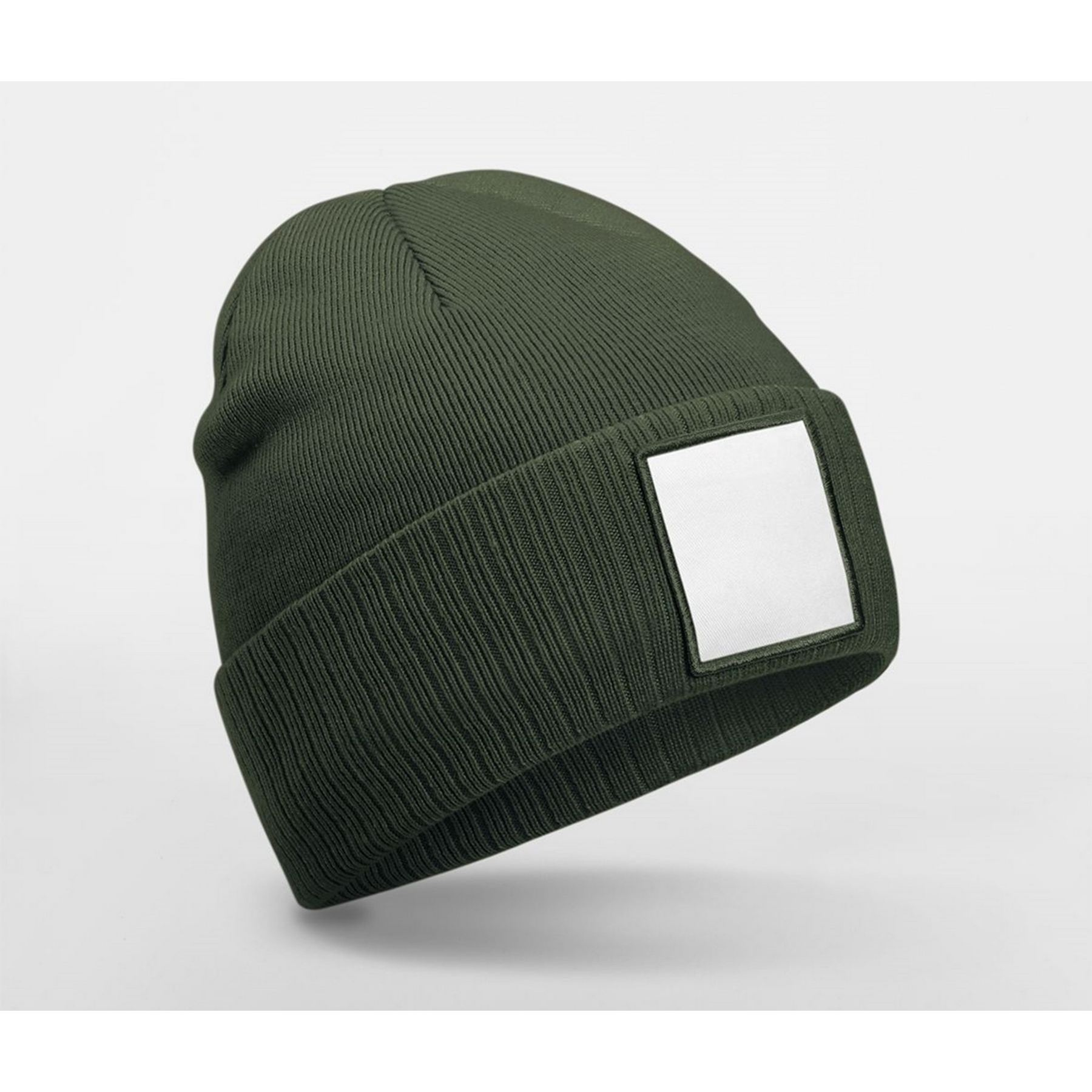 Bonnet tricoté avec empiècement