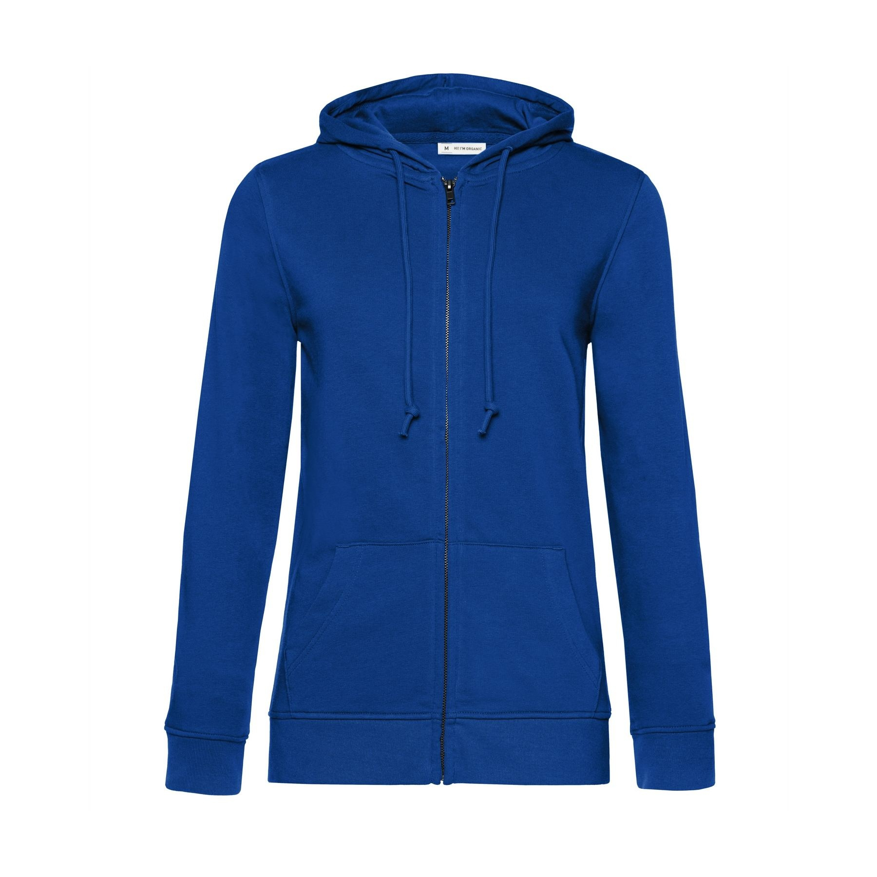 Sweat capuche zippé organique femme