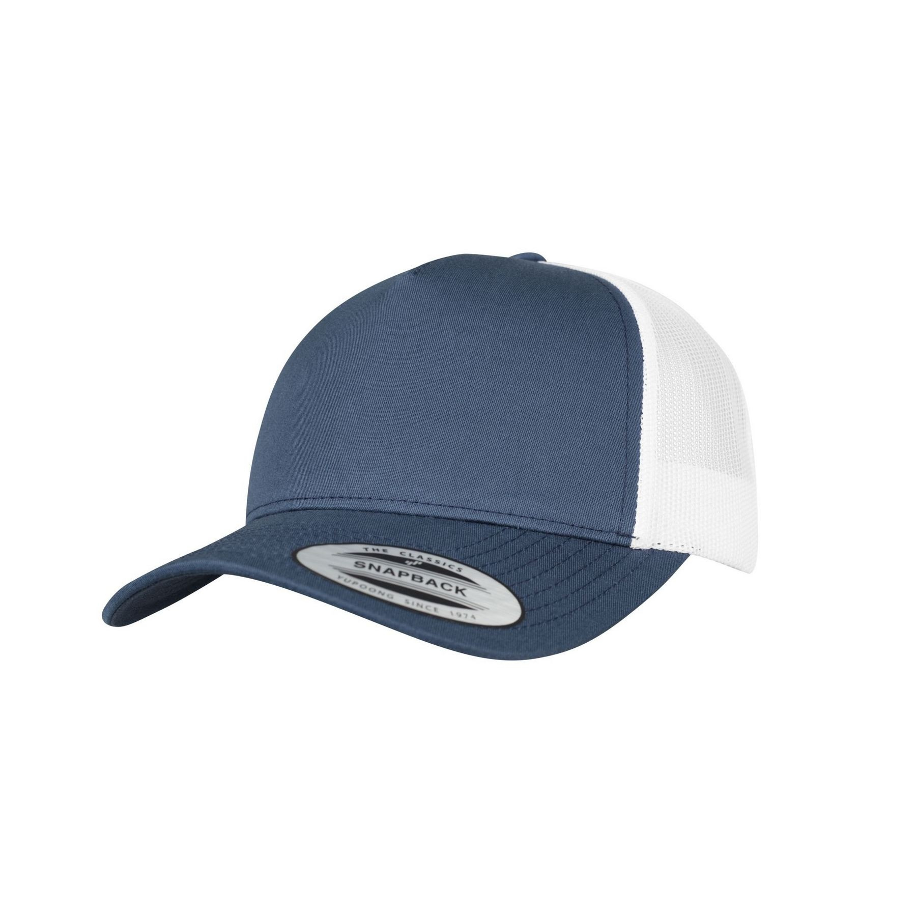 Casquette bicolore style trucker
