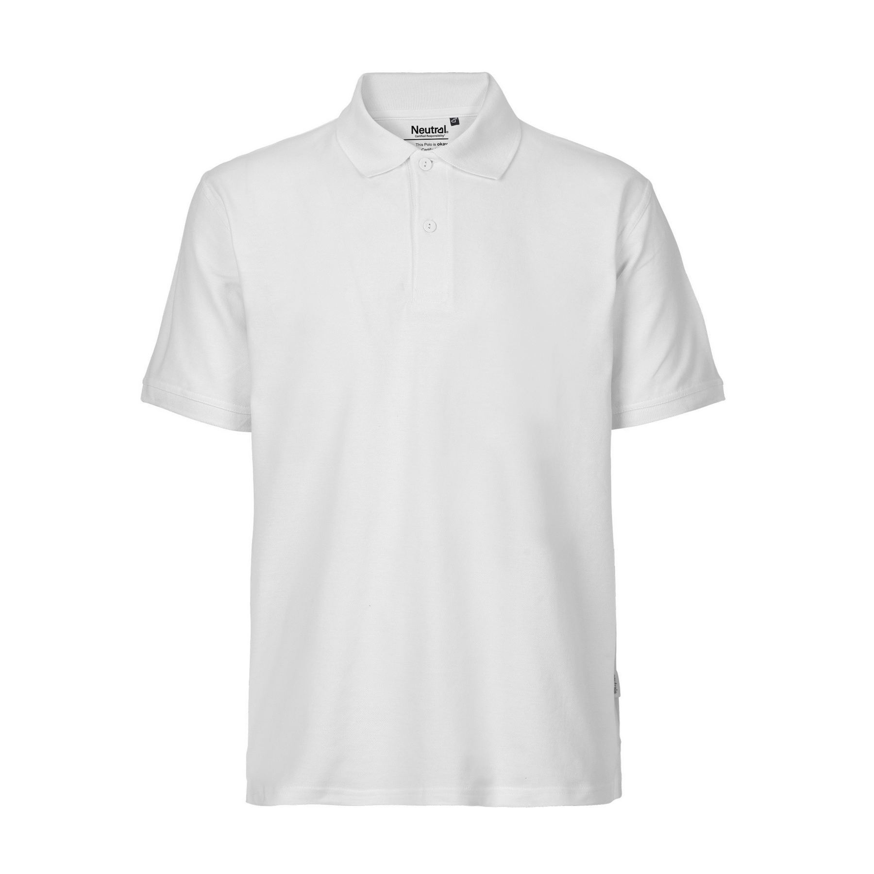 Polo piqué homme