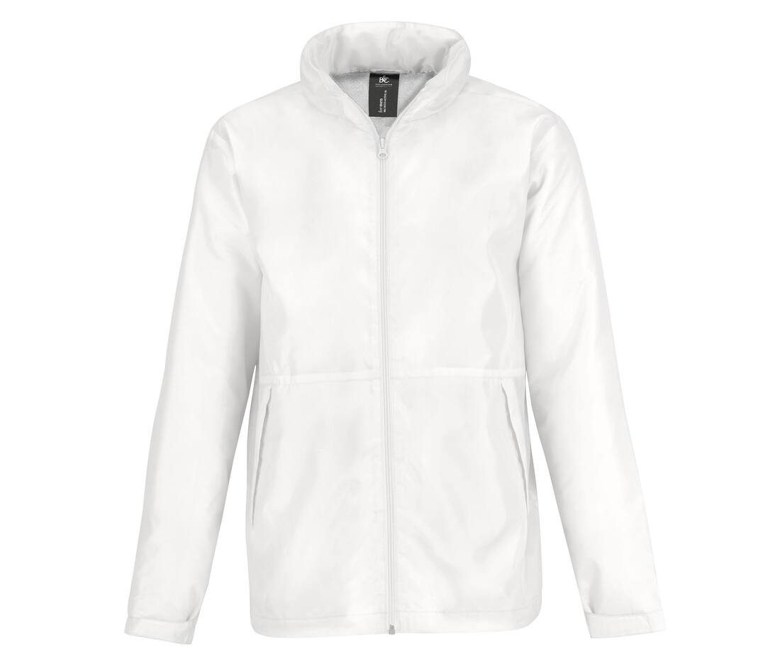 Veste coupe-vent doublée micropolaire homme