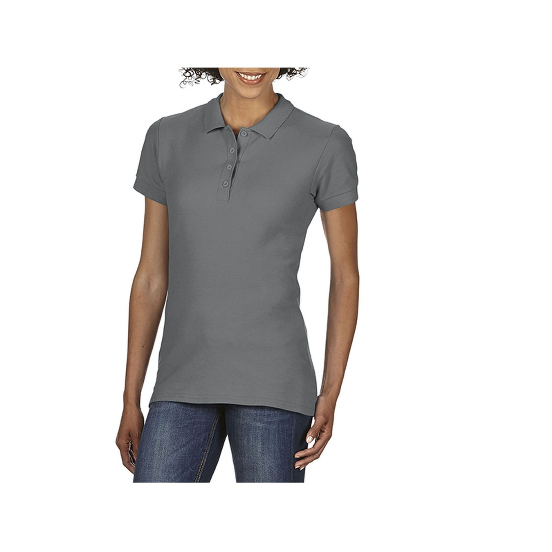 Polo piqué femme