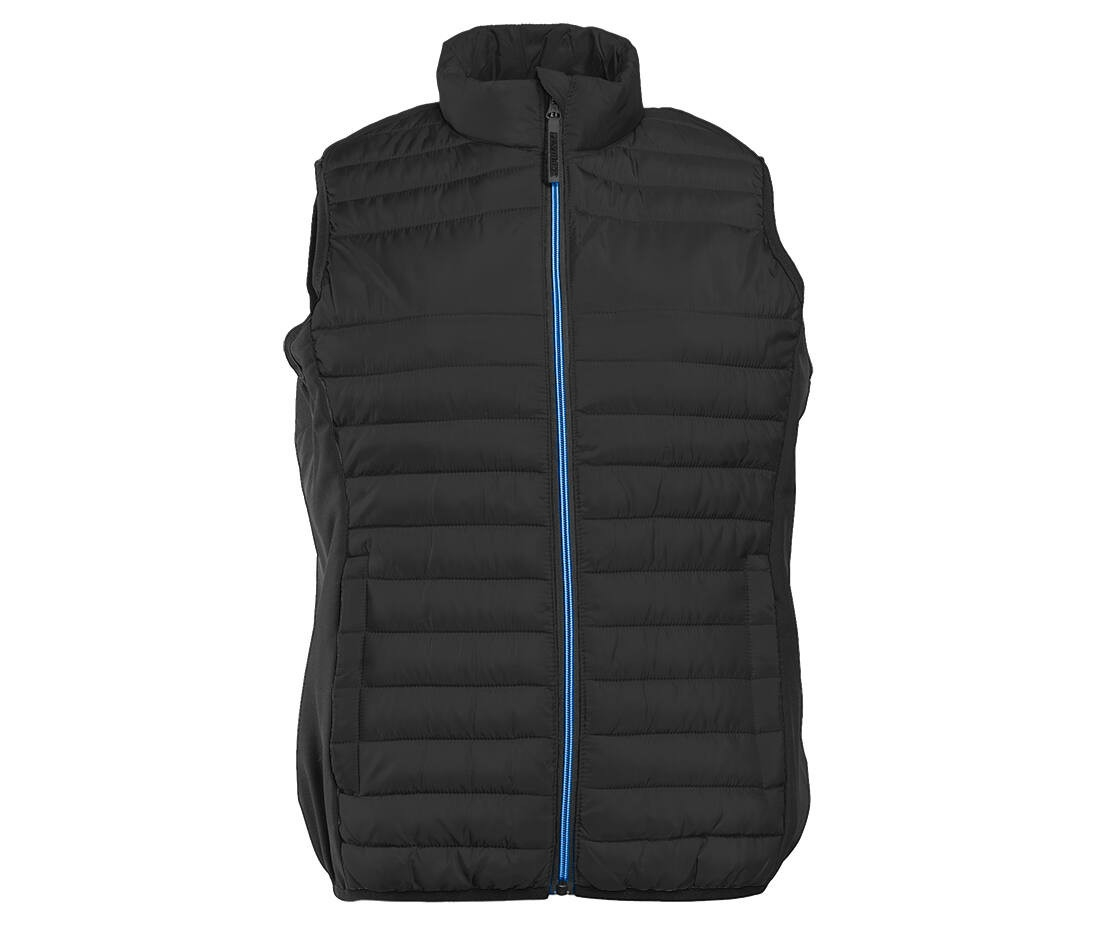 Bodywarmer bi-matière femme
