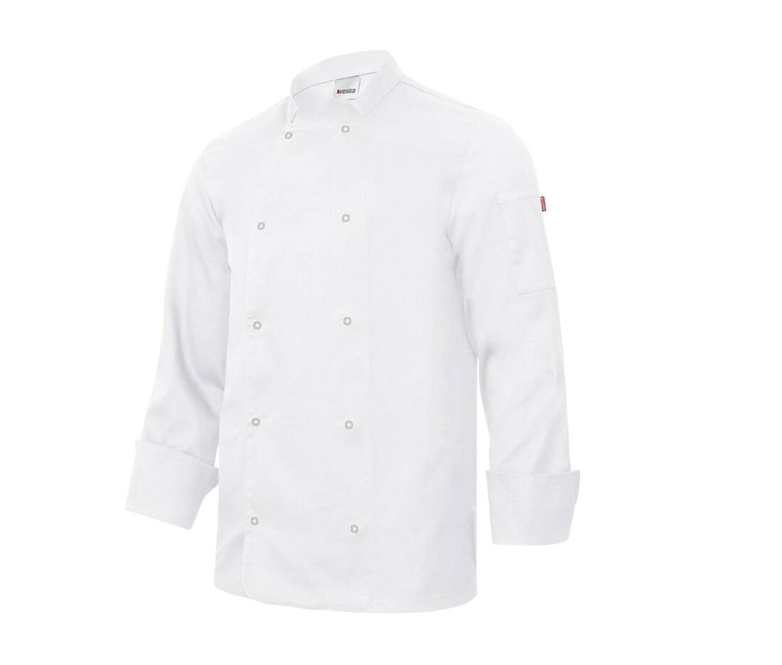 Veste de cuisinier ml avec boutons pression